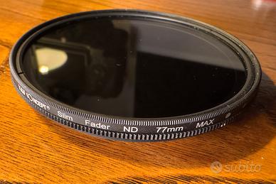 Filtro fotografico variabile ND 77mm