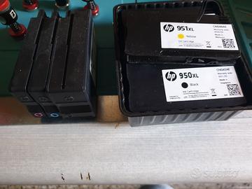 8 Cartucce HP 950XL 951XL (5 Piene)