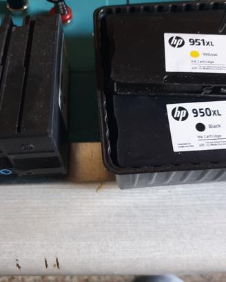 8 Cartucce HP 950XL 951XL (5 Piene)
