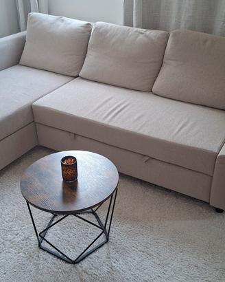 FRIHETEN Divano letto angolare/contenitore