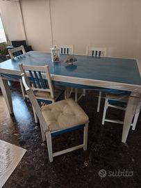 Tavolo più 6 sedie
