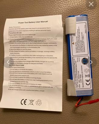 Batteria robot iLife V5s/V5s pro aspirapolvere