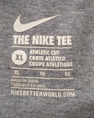 Nike T-Shirt Every Damn Mile XL Grigia