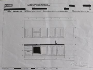 CUCINA COMPONIBILE SCAVOLINI