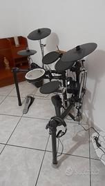 Batteria roland+mixser