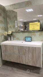 MOBILE BAGNO 80/ OOPRE  120 CM LAVABO STRETTO