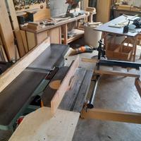 Combinata legno Scm 30, levigatrice e aspiratore
