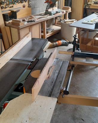 Combinata legno Scm 30, levigatrice e aspiratore