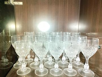 Servizio Bicchieri di Cristallo Cristal