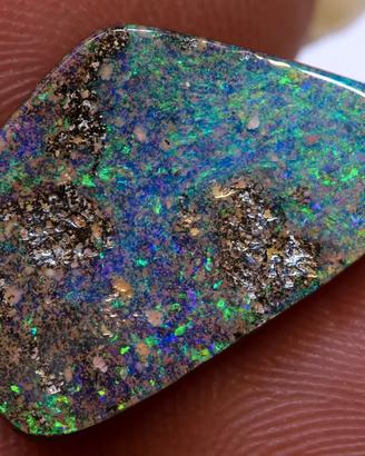 Opale Boulder Naturale 6.07 ct Cabochon Australia 