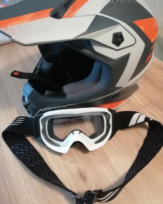 Casco cross bambino