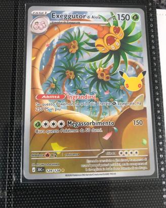 30 anniversario   Exeggutor di Alola