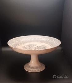Alzatina Centrotavola ceramica inglese vintage 