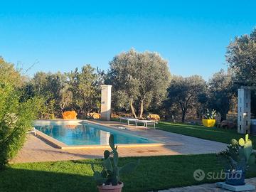 Esperienza Rurale Pugliese in trullo con piscina