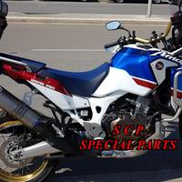 Honda africa twin terminale termignoni titanio