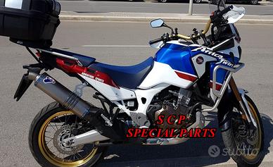 Honda africa twin terminale termignoni titanio