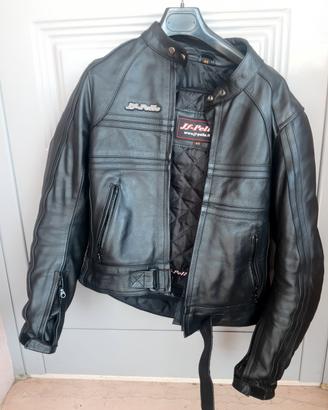 Giubotto moto donna in pelle taglia 44