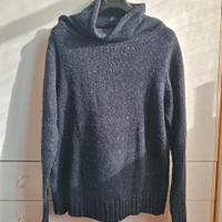  maglione blu Bershka