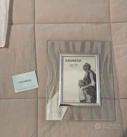 Cornice in argento kasanova nuova