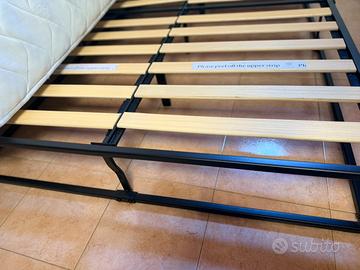 Struttura letto +Materasso 140 200H30