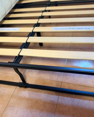 Struttura letto +Materasso 140 200H30