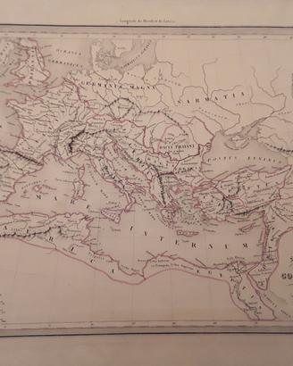 Carta geografica antica