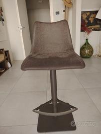 set sgabelli ecopelle