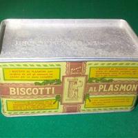 Scatola vintage Biscotti al Plasmon