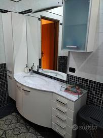 Mobile Bagno Rovere Bianco Opaco