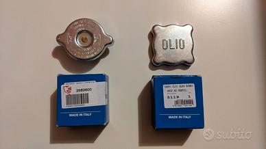 Tappi olio e radiatore Alfa Romeo Giulia serie 105