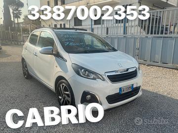 Peugeot 108 1000 benzina cabrio 5 porte 1 prop. no