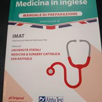 Alpha Test Medicina in Inglese - Manuale 