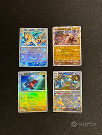 Lotto carte pokemon terastal festival