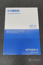 USO E MANUTENZIONE MANUALE YAMAHA PER MT-03 - B6W-