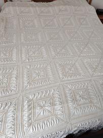 Coperta matrimoniale uncinetto