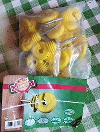 20 GANCI PER FILO ELETTRIFICATO