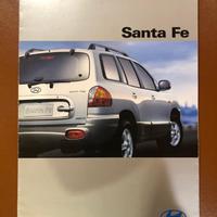 Depliant brochure hyundai santa fe