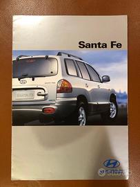 Depliant brochure hyundai santa fe