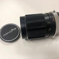 Obiettivo MINOLTA MC TELE ROKKOR-QD 135mm 3,5