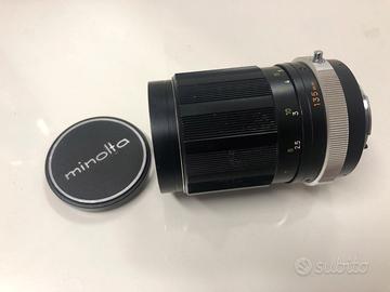 Obiettivo MINOLTA MC TELE ROKKOR-QD 135mm 3,5