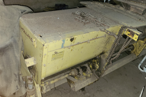 Spanocchiatoio giallo new holland largo mt 3,20