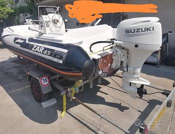 Gommone Zar 43 motore Suzuki