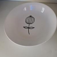 set piatti 12px Ikea con fiore Scandinavo 