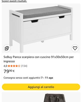 mobiletto porta scarpe