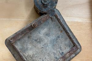 Porta targa moto vespa anni 30/40