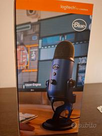 Microfono Logitech Blue Yeti USB