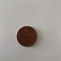 Moneta kreuzer impero austria 4