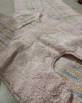 TAPPETI bagno 4 pezzi