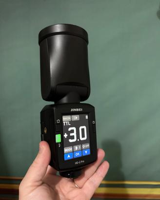 Jinbei HD2 Pro + 2 Trigger TR-Q7 – Kit completo