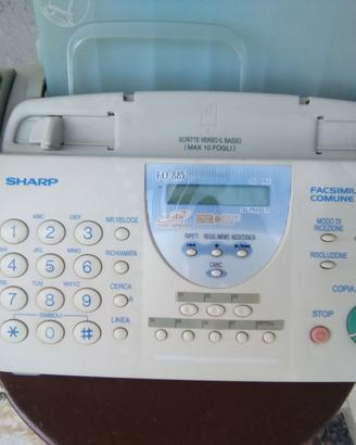 segreteria telefonica, fax, copie, telefono: Sharp